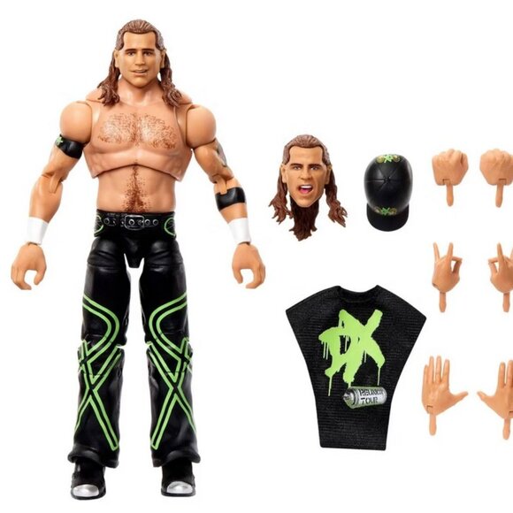New in Box WWE Legends Ultimate Edition DX Shawn Michaels 6 in Action Figure - Picture 3 of 10